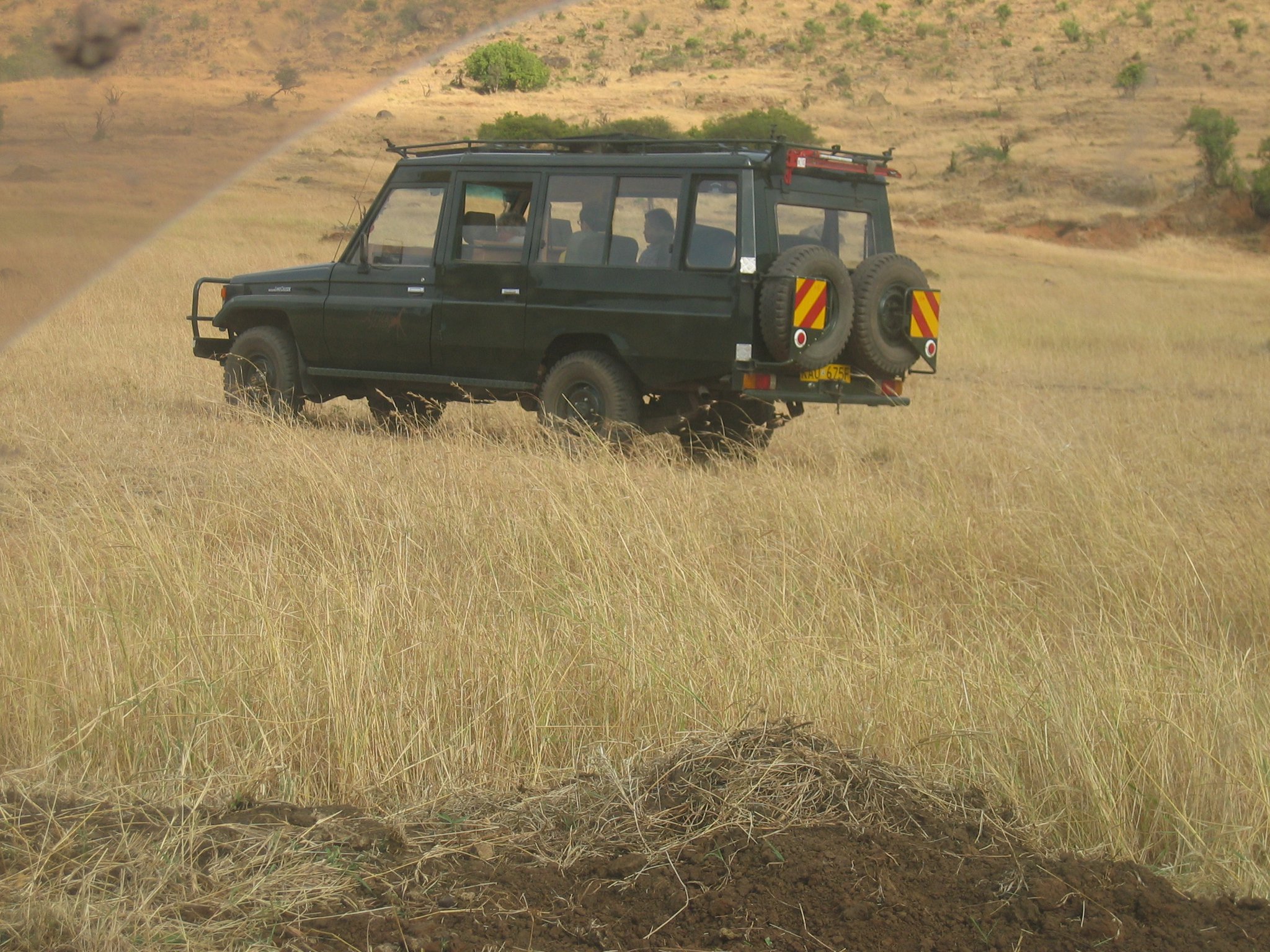 Hot air balloon over the Mara